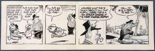 Original Comic Strip Art By Walt Kelly | Pogo  - Daily  - (1962) | Catawiki