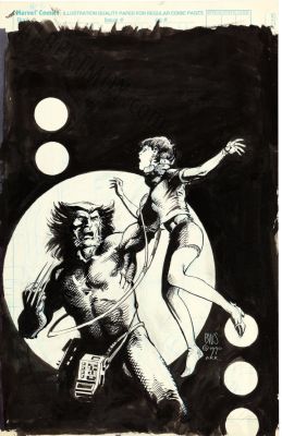 Barry Windsor Smith - Marvel Comics Presents Issue 76 Page Unused Cover