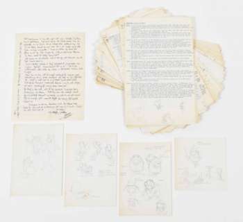 [ORIGINAL BOOK & COMIC BOOK ARTWORK] CORRESPONDENCE MARTEN TOONDER (1912-2005) AND FRED JULSING (1942-2005)