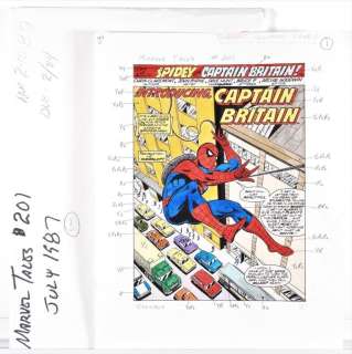 Marvel Comics Marvel Tales #201 Comp. Color Guide | Bruneau & Co. Auctioneers