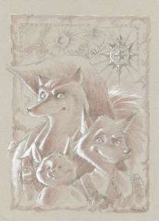 MASBOU - lot 432 - De cape et de crocs, dessin original Ã  la mine de plomb et…