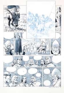 Critone - Sept, planche n°4 Ã  la mine de plomb et aux encr…