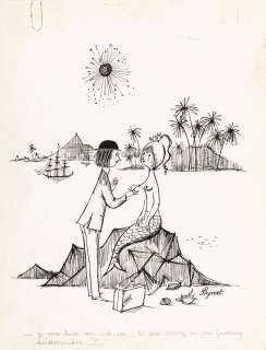 Peynet Raymond - "La Sirenetta", 1962 | Finarte