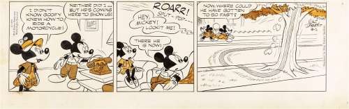 Gottfredson Floyd - "Mickey Mouse", 1956 | Finarte