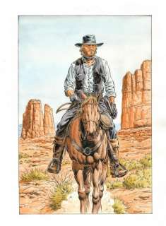 Lot #386 | Swolfs. Illustration originale Durango | BDEnchères