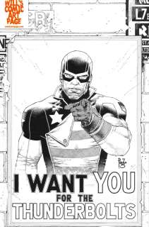 Paulo Siqueira - Thunderbolts 1 Cover / Devil‘s Reign - Villains For Hire 2 Cover (Marvel, 2022)