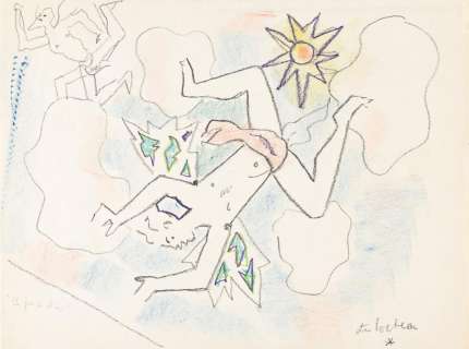 JEAN COCTEAU (1889-1962) "Le fils de l’air." [BALLET] | Swann Galleries