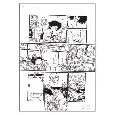 Guillaume Singelin | Shin Zero 2 - Planche originale 31 | Achetez de l’Art