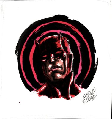 Brian Level | Daredevil Headshot | The Artist Bullpen