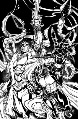 Chad Hardin | New Avengers # 7 | More Great Art