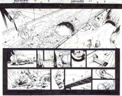 Al Barrionuevo/Bit | Martian Manhunter Nº 07, página 02 y 03 (Splash Page) | Tiendas Cosmic