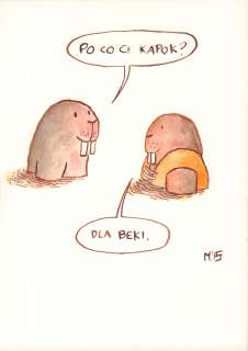 Po co ci kapok?, z cyklu Naprawdę nieśmieszne rysunki | ArtKomiks