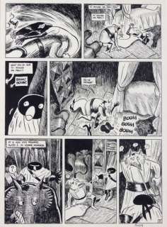 BLAIN Christophe Donjon Planche 8 inédite de l’album Une jeunesse qui s’enfuit... | Vermot et Associés