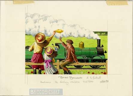 Brian Bolland, Rachel Birkett | Railway Children Painted Cover By Brian Bolland & Rachel Birkett Issue 1 Page 0 | BritComicsArt