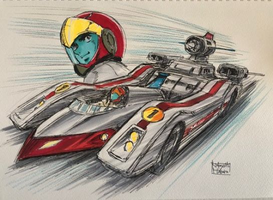 Ken Falco - Il Super Bolide - Machine Hayabusa - Originale - Cartone Japan 1980 | eBay Europe