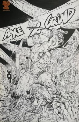 Brett Booth | Bloodshot 5 Cover (Valiant, 2019) | Will’s Comic Art Page