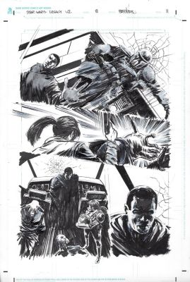 Brian Thies | Star Wars Legacy Issue 08 Page 11 | Splash Page