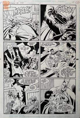 Jim Aparo Scott Hanna | Batman 499 Pg 19 (Dc, 1993) Knightfall | Will’s Comic Art Page