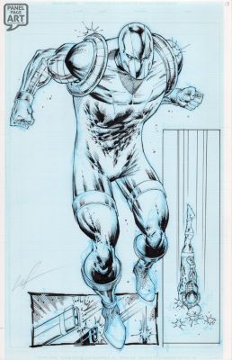 Rob Liefeld | Youngblood 1 Page 13 Splash | Panel Page Art