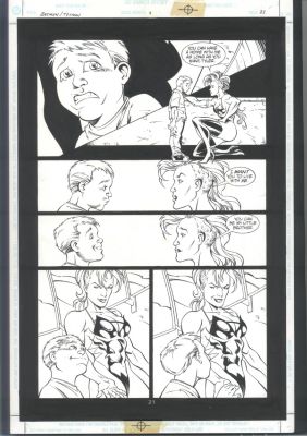 Aaron Sowd Anthony Williams | Tony Williams Batman/Toyman Art - Adoption Or Manipulation? Issue Batman/Toyman # 4 Page 21 | Koch Comic Art