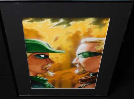Kevin Smith’s Green Arrow Original Comic Cover Art - Issue #8 | Bodnars Auction