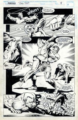 Paul Abrams Charles Barnett III | Punisher - 1993 Issue 0 Page 8 | Catskill Comics