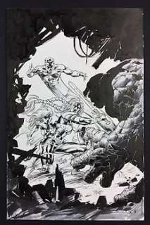 Original Signed Cover Art by Mike Deodato Jr - Marvel Comics - Fear Itself: The Fearless no. 1 Variant Cover - (2011) | Catawiki