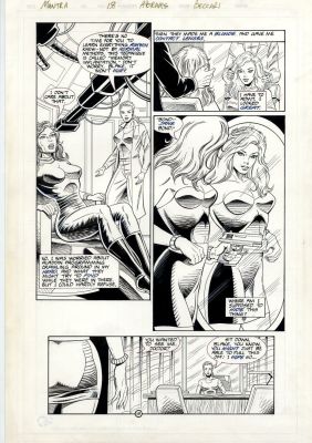 Paul Abrams Maria Beccari | Mantra Spear of Destiny - 1995 Ultraverse / Malibu Issue 1 Page 18 | Catskill Comics