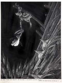 Andreas | Rork, illustration Ã  l’encre de Chine de l’épiso… | Banque Dessinée