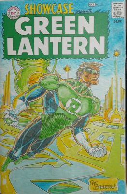 ​ GRAIL ALERT: Pat Broderick Original 1-of-1 Green Lantern Piece | Raremarq (Buy It Now)