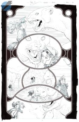 Hayden Sherman | Absolute Wonder Woman Issue 10 Page 8 | Felix Comic Art