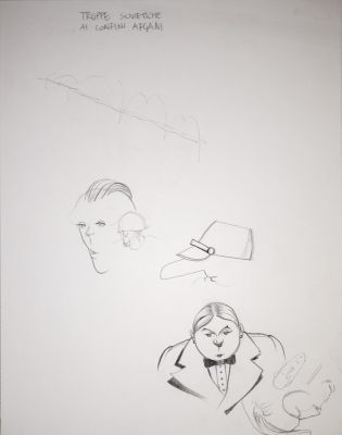 LIBERATORE TANINO (n. 1953) - Soviet troops on the Afghan border | Capitolium Art