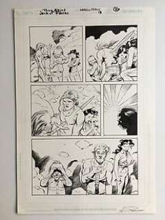 Akins, Tony + Pepoy, Andrew - Original Art in pen and ink - Jack of Fables #13 (p.11) - (2006) 