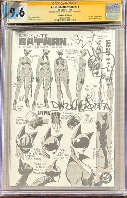 Nick Dragotta | *Cgc/Cbcs* Issue Absolute Batman #13 Page Cgc 9.6 | Felix Comic Art
