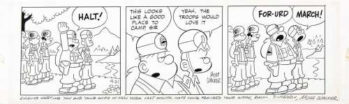 Walker Mort - "Beetle Bailey", anni ‘70