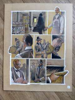 Le Hénanff, Fabrice - Planche originale en couleur - H.H. Holmes Tome 1 - (2005) | Catawiki