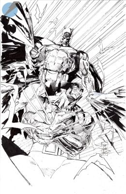 Clay Mann - Batman/Deadpool Issue 1 Page Cover