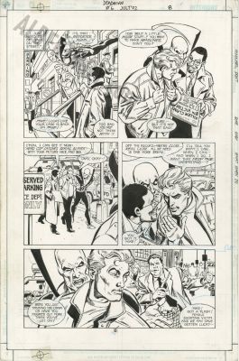 Jose Garcia Lopez | Deadman Issue 6 Page 8 | Albert Moy