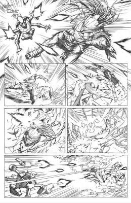 Elvin Ching | Predator Badlands Issue 1 Page 8 | Next Comic Art