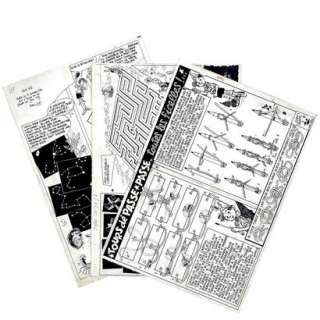 EDDY PAAPE - Ensemble de trois planches de jeux originales… | Collauctions