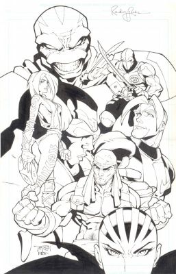 Randy Green, Rick Ketcham | Green - Playstation Magazine Page | ComicArtFans Classifieds