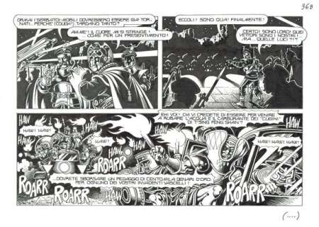 Magnus (aka Roberto Raviola) - original plate "I Briganti 2" (1987) | Catawiki