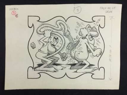 Jacovitti, Benito - original illustration for Kamasultra | Catawiki