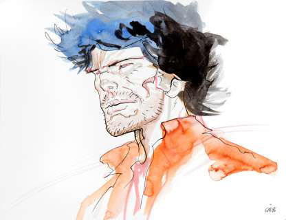 Giraud | Blueberry, illustration Ã  l’encre de Chine, Ã  l’… | Banque Dessinée