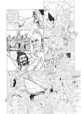 Pellet Philippe | Planche Originale 43 de Sheïd Le piège de Mafate | Galerie Napoléon