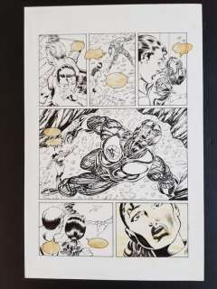 Rik Levins - Original Art Page - X-O Manowar #40- Page 21 - (1995) | Catawiki
