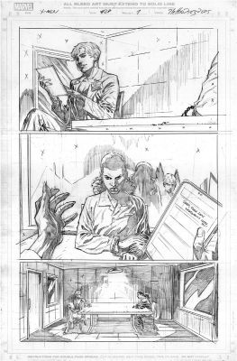 Netho Diaz | X-Men Issue 27 Page 01 | ComiConArt