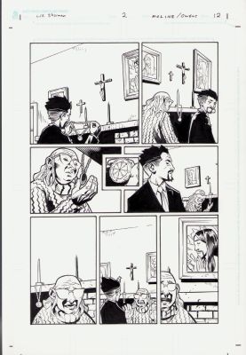 Karl Moline | Bprd: the Dead Remembered #2 Pg.12 - Interior Page - 2011 | Anthony’s Comic Book Art