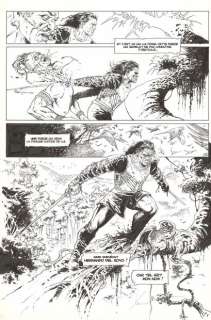 Philippe Xavier (né en... - Lot 555 - Conquistador - Tome II Technique mixte sur papier...