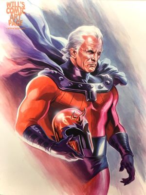 Felipe Massafera | Magneto Painting By Felipe Massafera | Will’s Comic Art Page